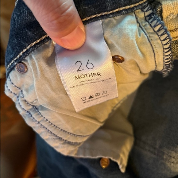 Mother jeans The Stunner Fray Roasting Nuts size 26 - Picture 7 of 7